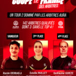 Coupe de France des Arbitres : un Tour 2 largement dominé par les arbitres AuRA !