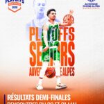 Résultats 1/2 finales playoffs seniors